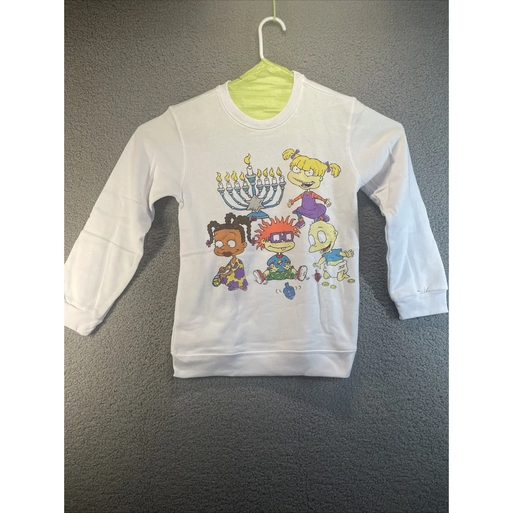Rugrats Nickelodeon T-shirt  Adult Large 2022 White‎ Licensed Casual